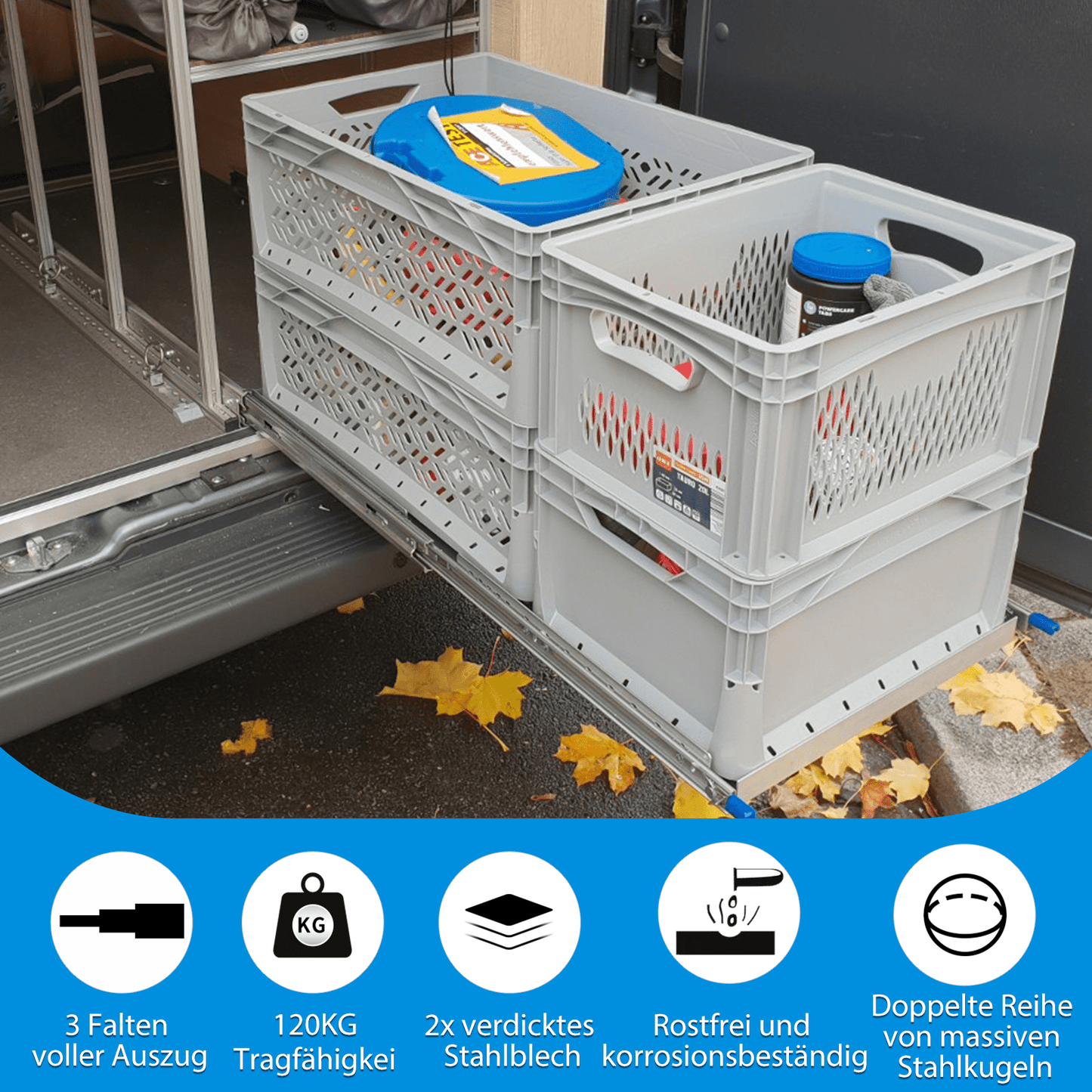 YENUO Heavy Duty Locking Drawer Slides Full Extension Runners With Lock 12 14 16 18 20 22 24 26 28 30 32 34 36 38 40 42 44 46 48 50 52 54 56 58 60Inch Side Mount Ball Bearing Rails Track Glides 250 Lbs 1 Pair (With Lock) - YENUO