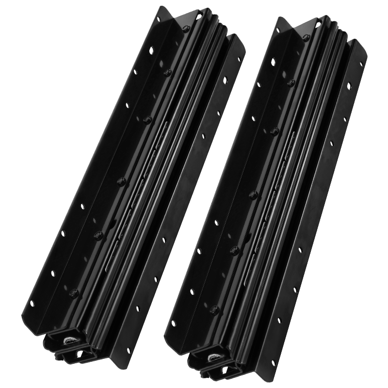 YENUO Undermount Heavy Duty Drawer Slides Full Extension Bottom Mounted 16 24 32 40 Inch Hidden Under Ball Bearing Metal Rails Track Guide Glide Runners 260 Lb 1 Pair - YENUO